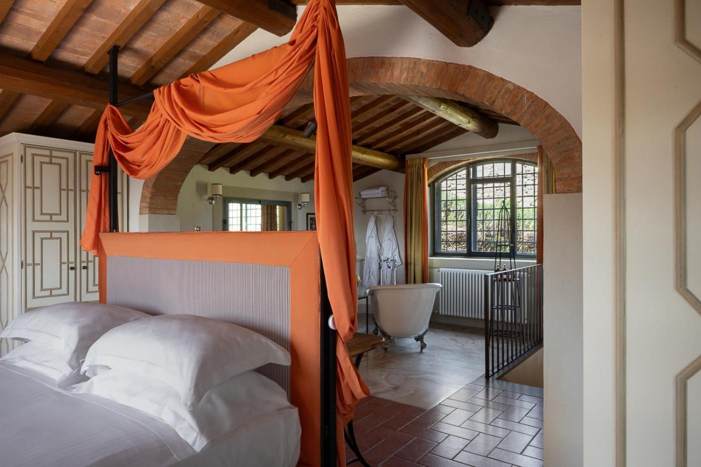 Torre A Cona Wine Estate Hotell San Donato in Collina Exteriör bild
